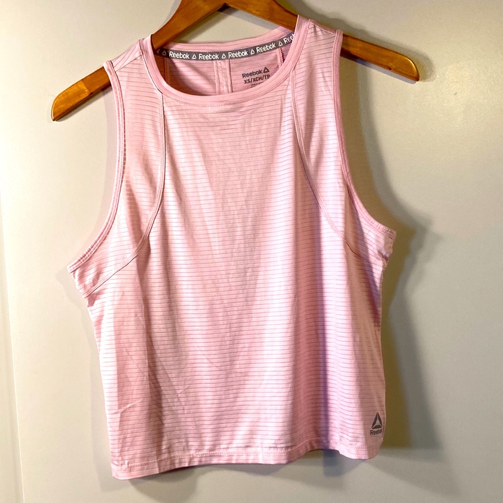 Reebok pink top, xs